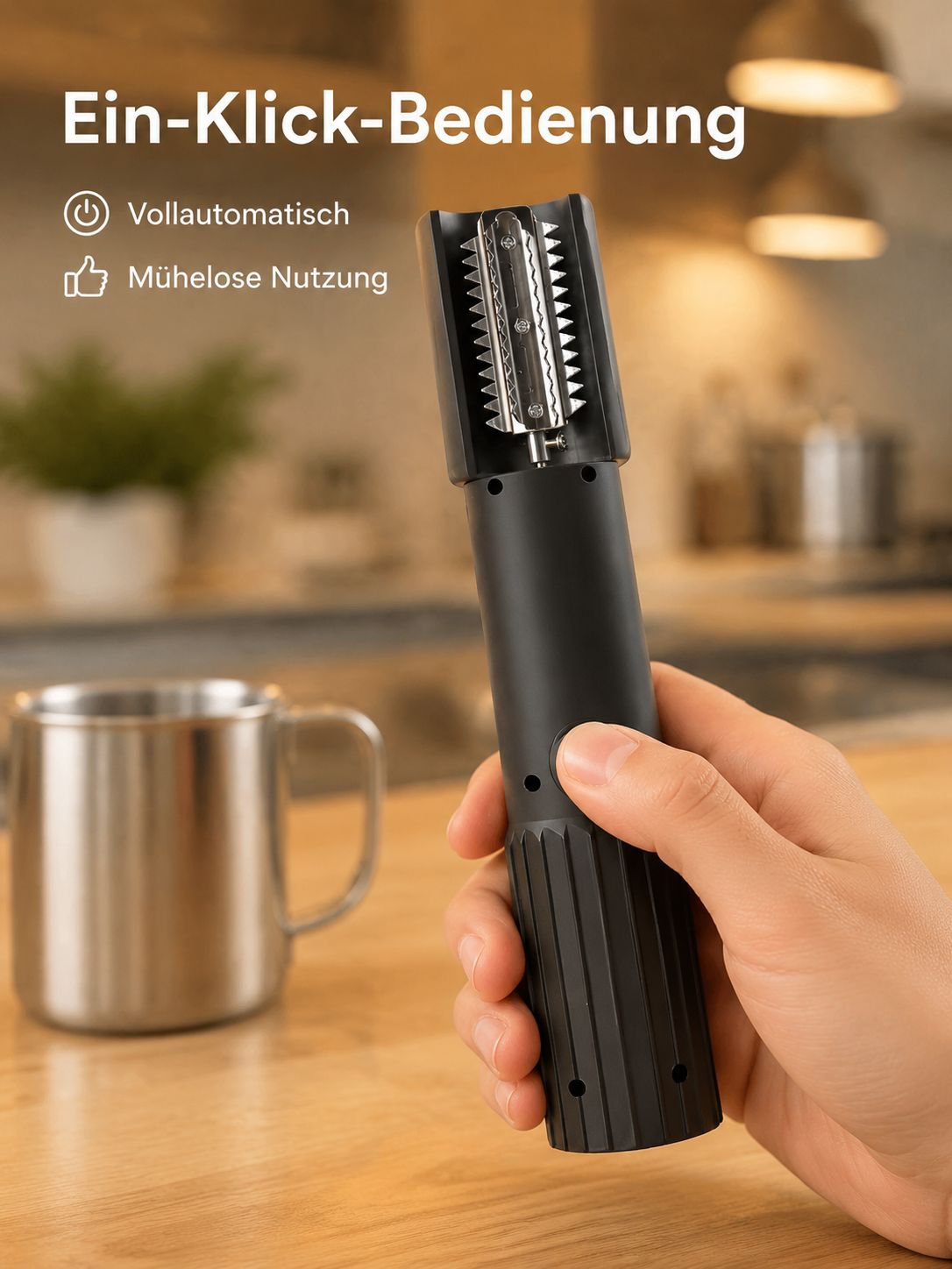 Neuer wiederaufladbarer, vollautomatischer