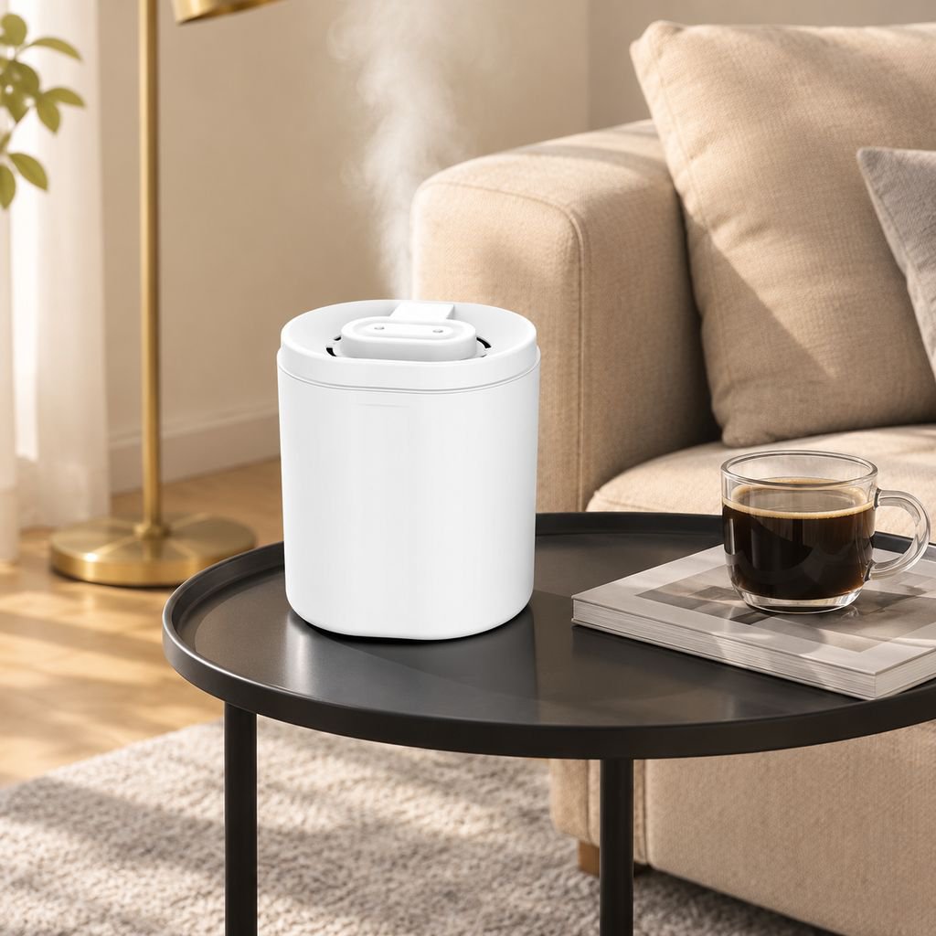 Home & Desktop Dual Spray Humidifier with Ambient Light, 6L Large Capacity
