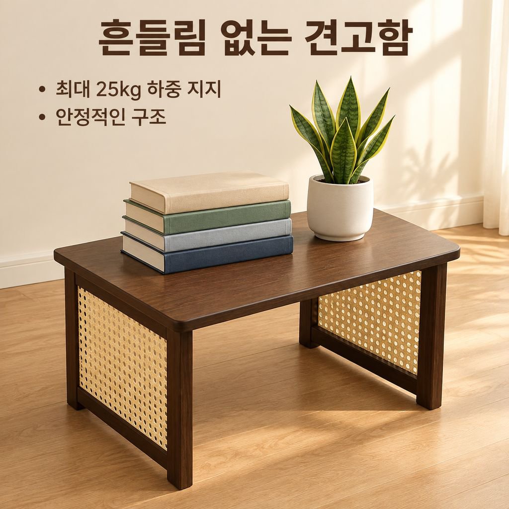 접이식 미니 좌식 테이블 베란다 창가 다다미 티테이블 침대용 공부 노트북 좌탁