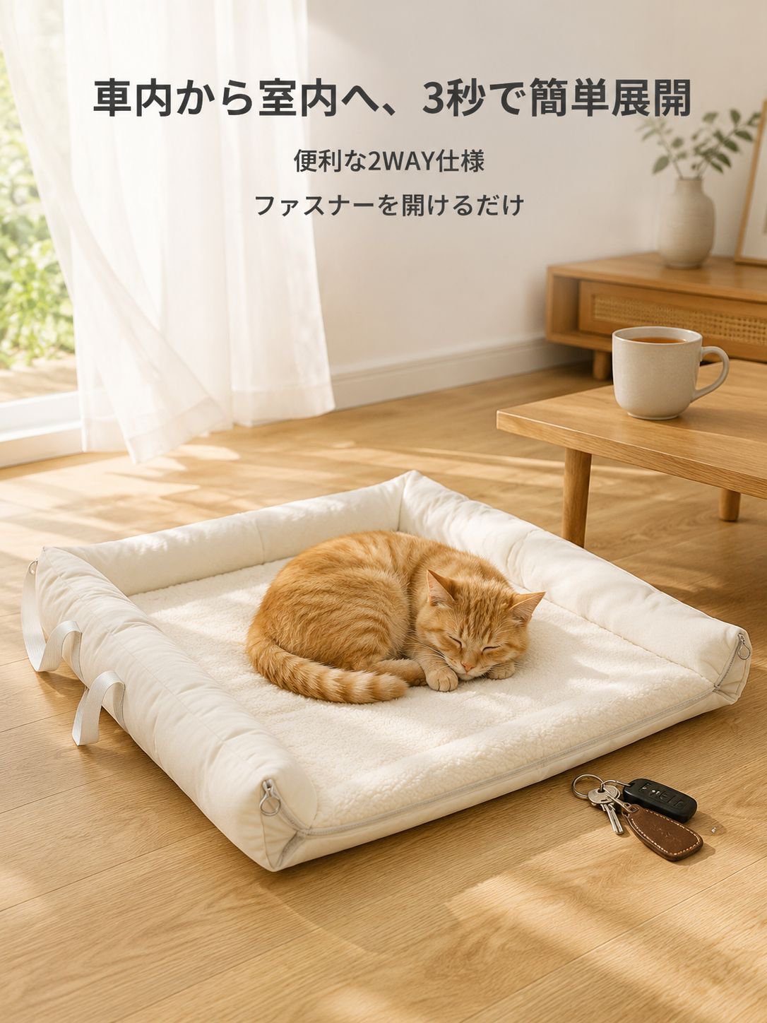 厚手のペット用保温パッド