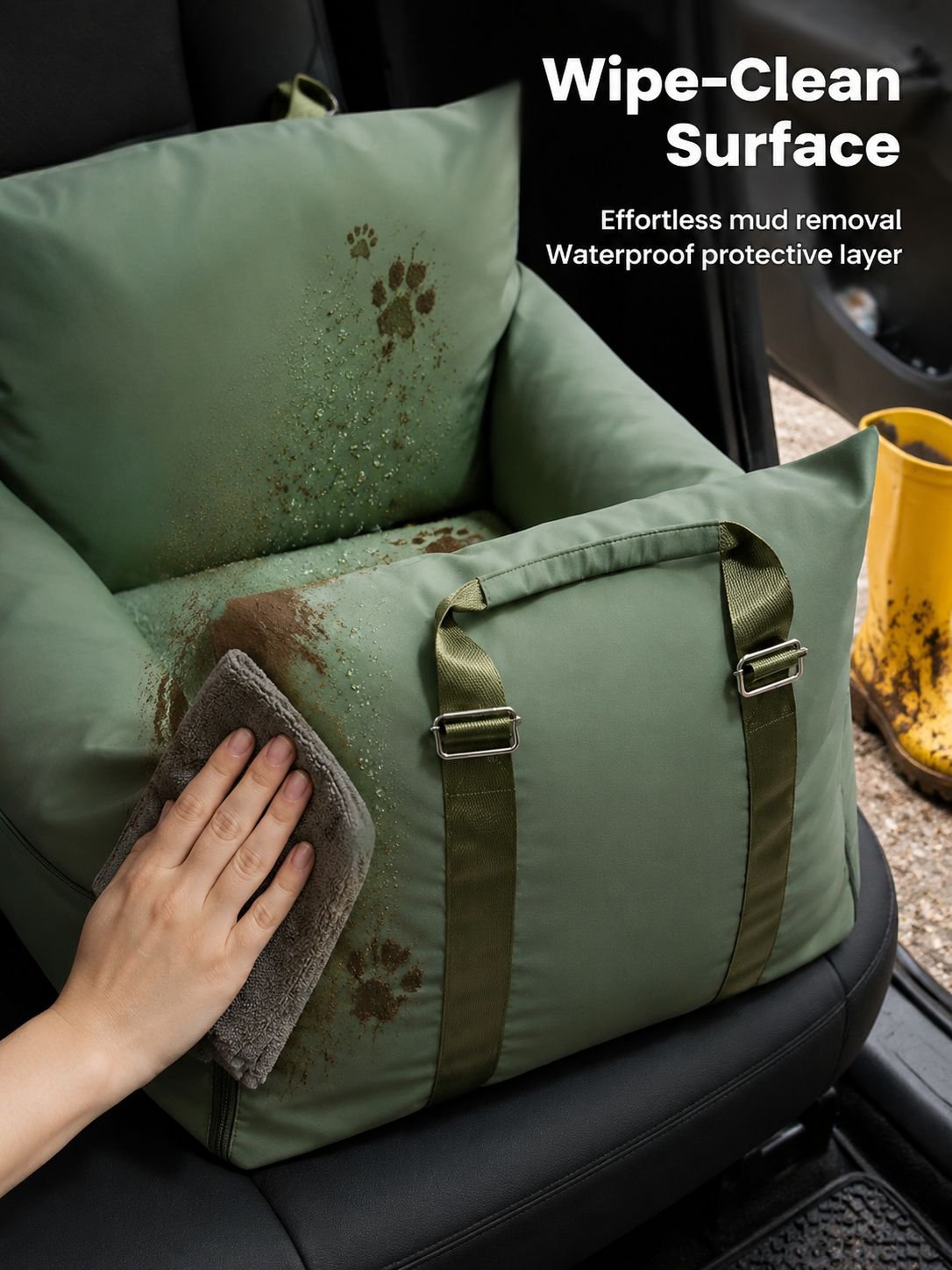 Waterproof Non-slip Dog Car Seat Cover
