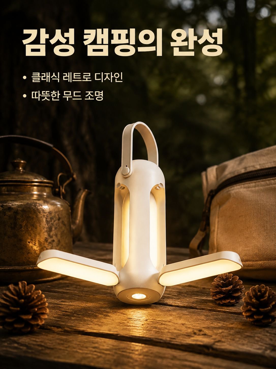 휴대용 장식 방수 캠핑 랜턴