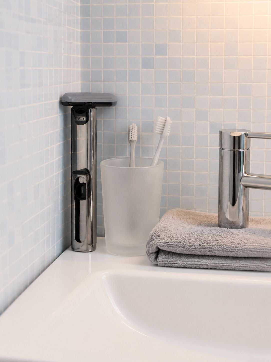 Portable Wet and Dry Mini Mop with Spray Function