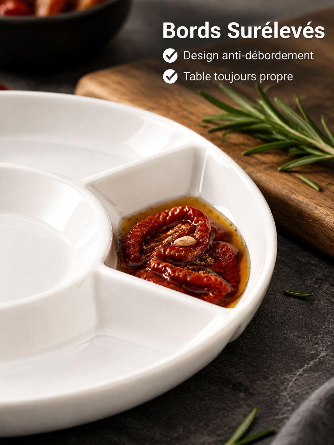 Plateau de légumes variés