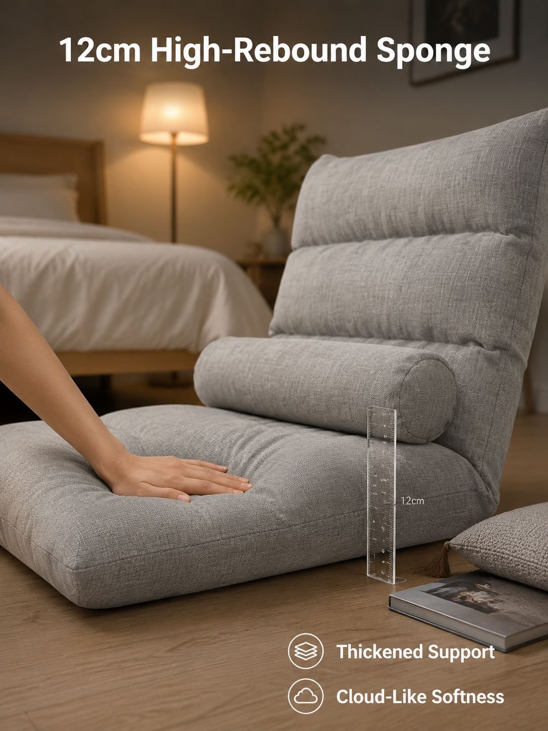 Multifunctional Foldable Lazy Floor Chair Tatami