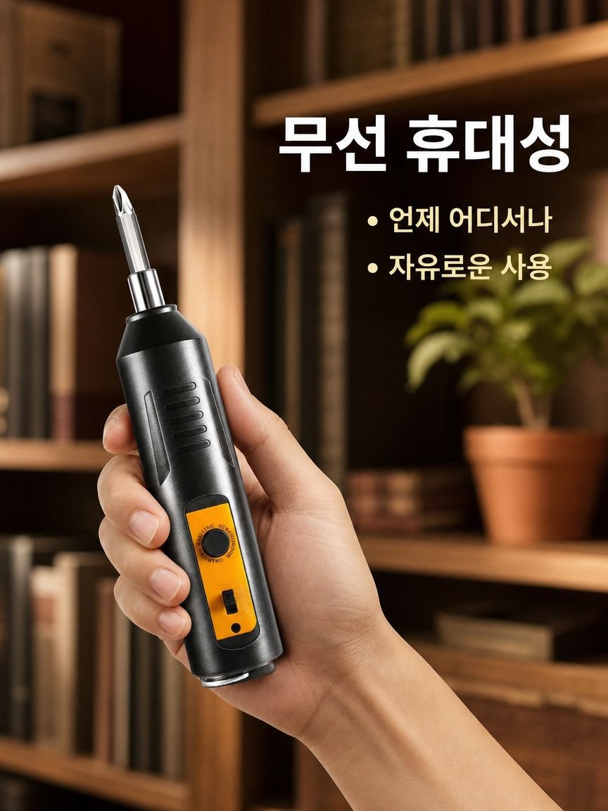 무선 휴대용 스마트 전동 드라이버