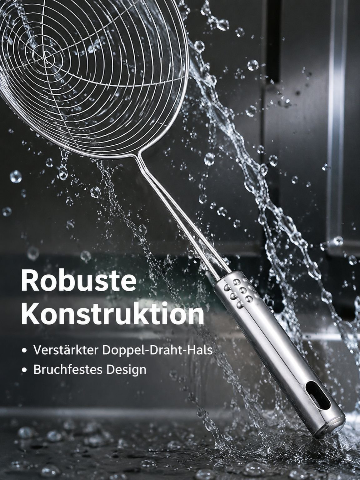 Praktisches Küchensieb für Haushalt