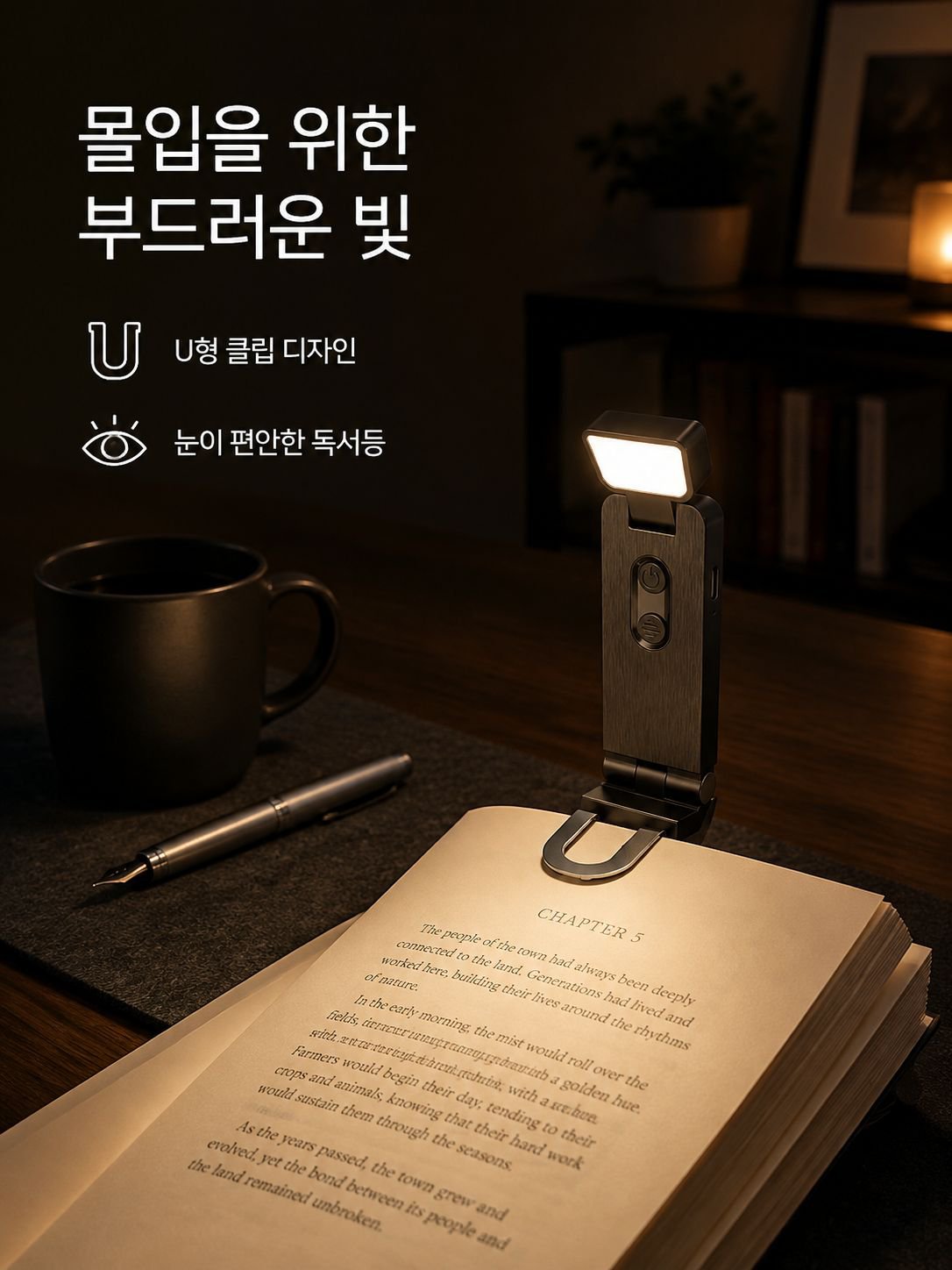 학생 기숙사 다기능 미니 독서등