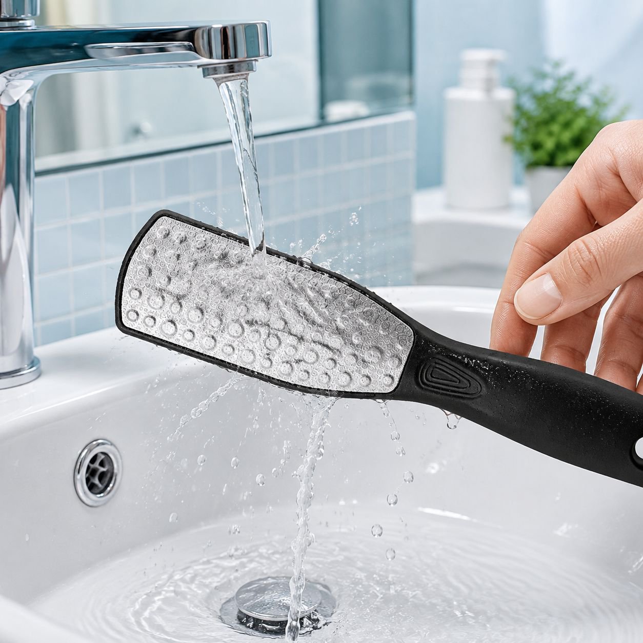 Stainless Steel Double-sided Foot File Skin Care Tool