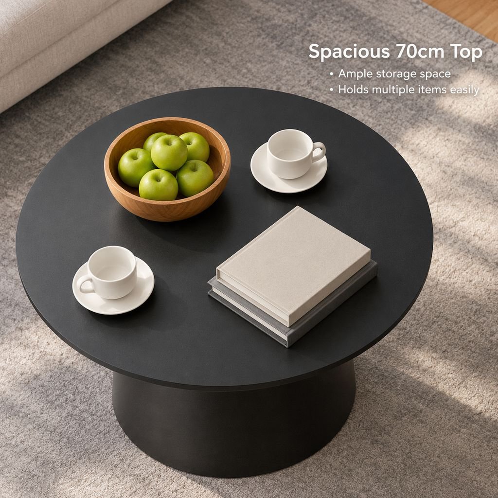Cream-Style Coffee Table for the Living Room