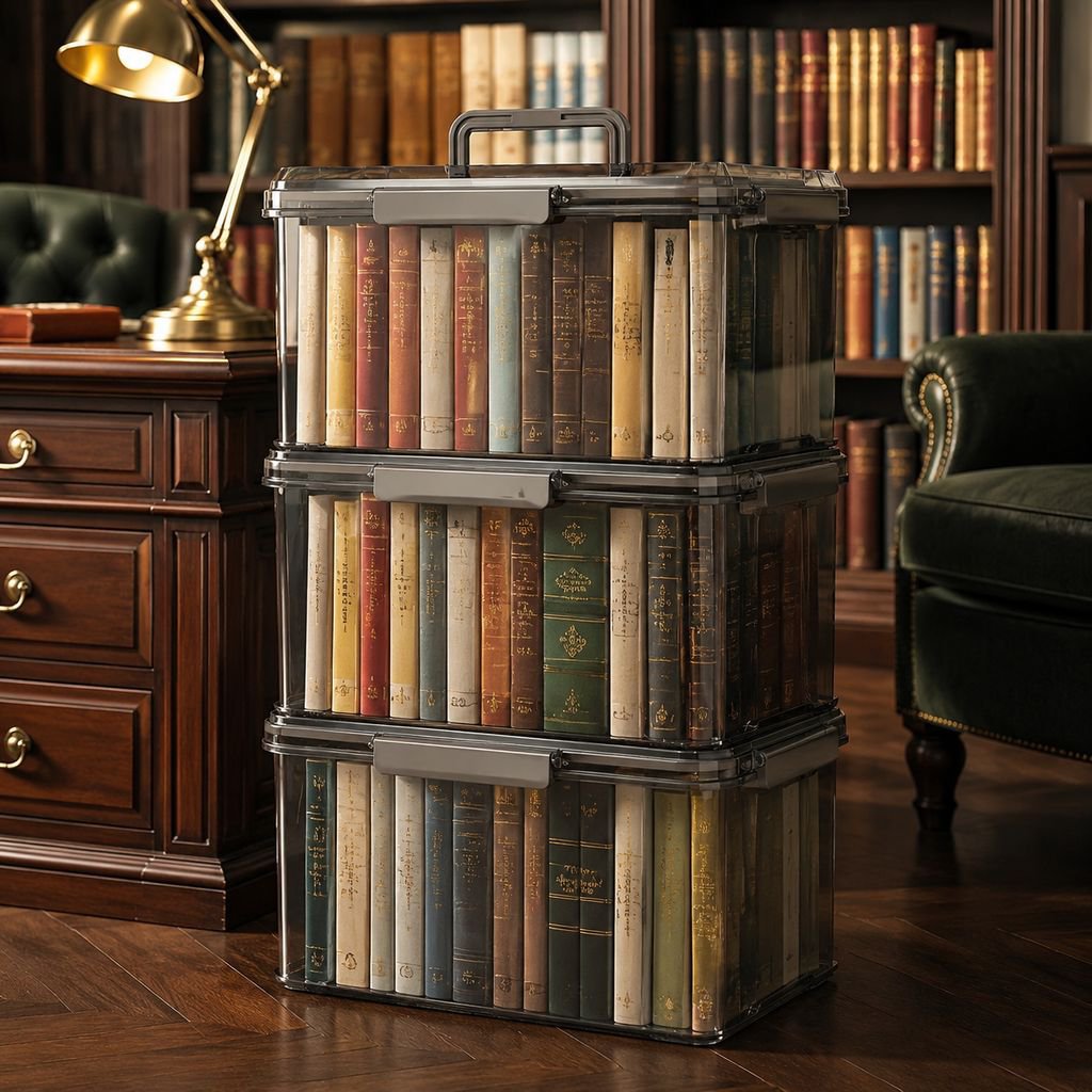 Dustproof and moisture-resistant storage bin