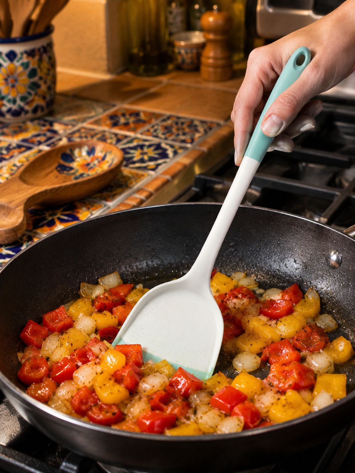 Espátula de silicona para cocina