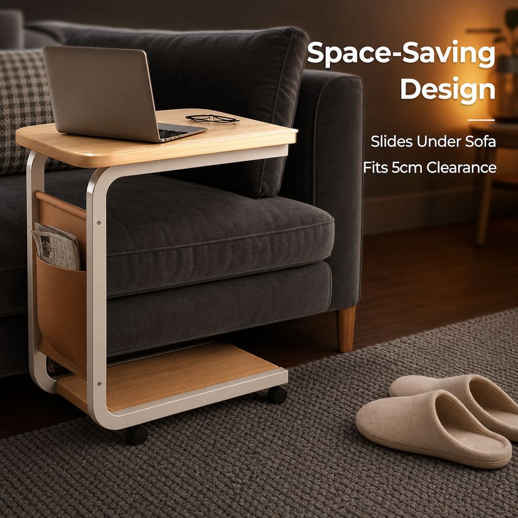 Bedside Storage Shelf Lightweight Luxury Sofa Companion Small Table