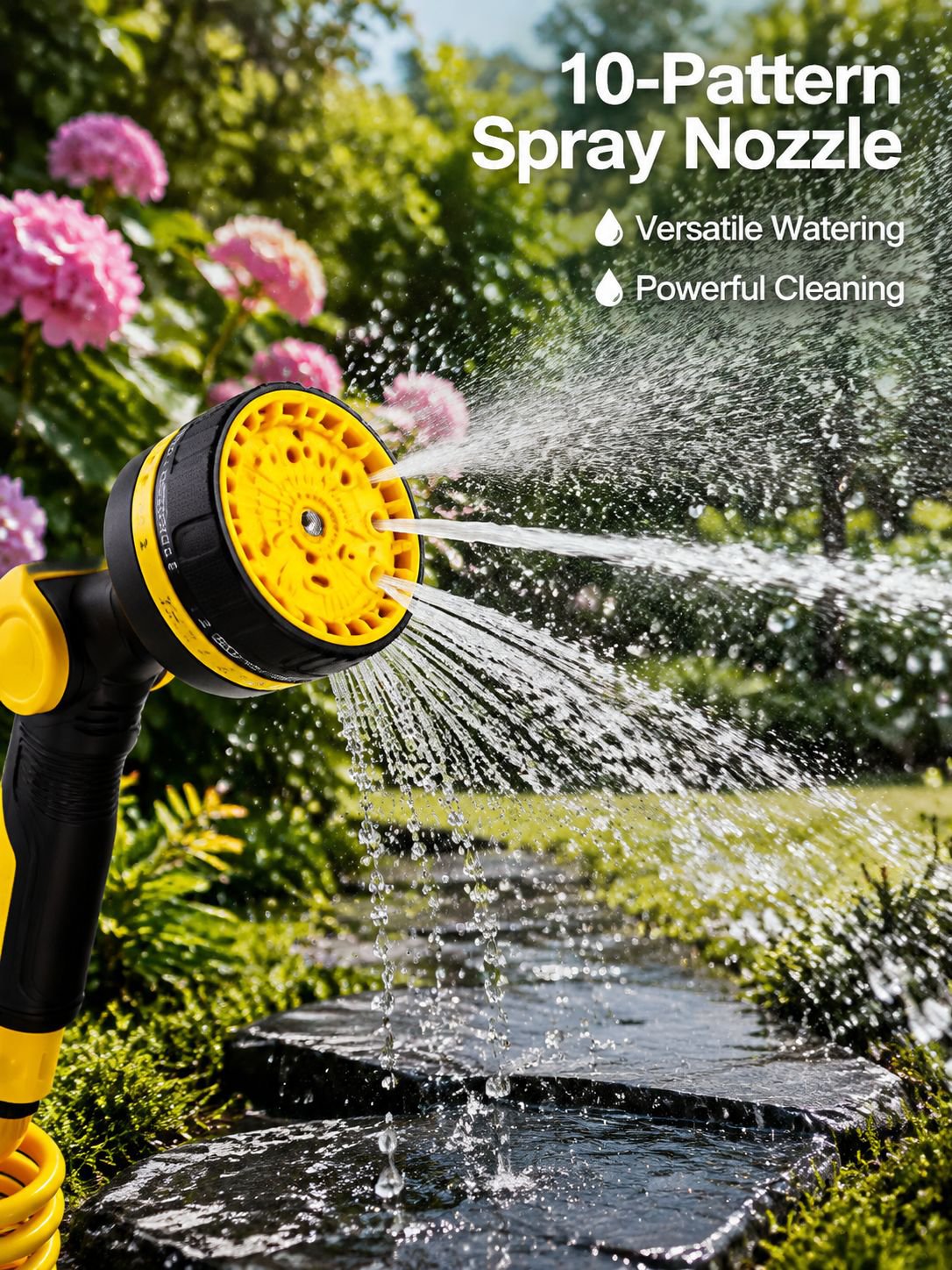 Telescopic high-pressure water gun