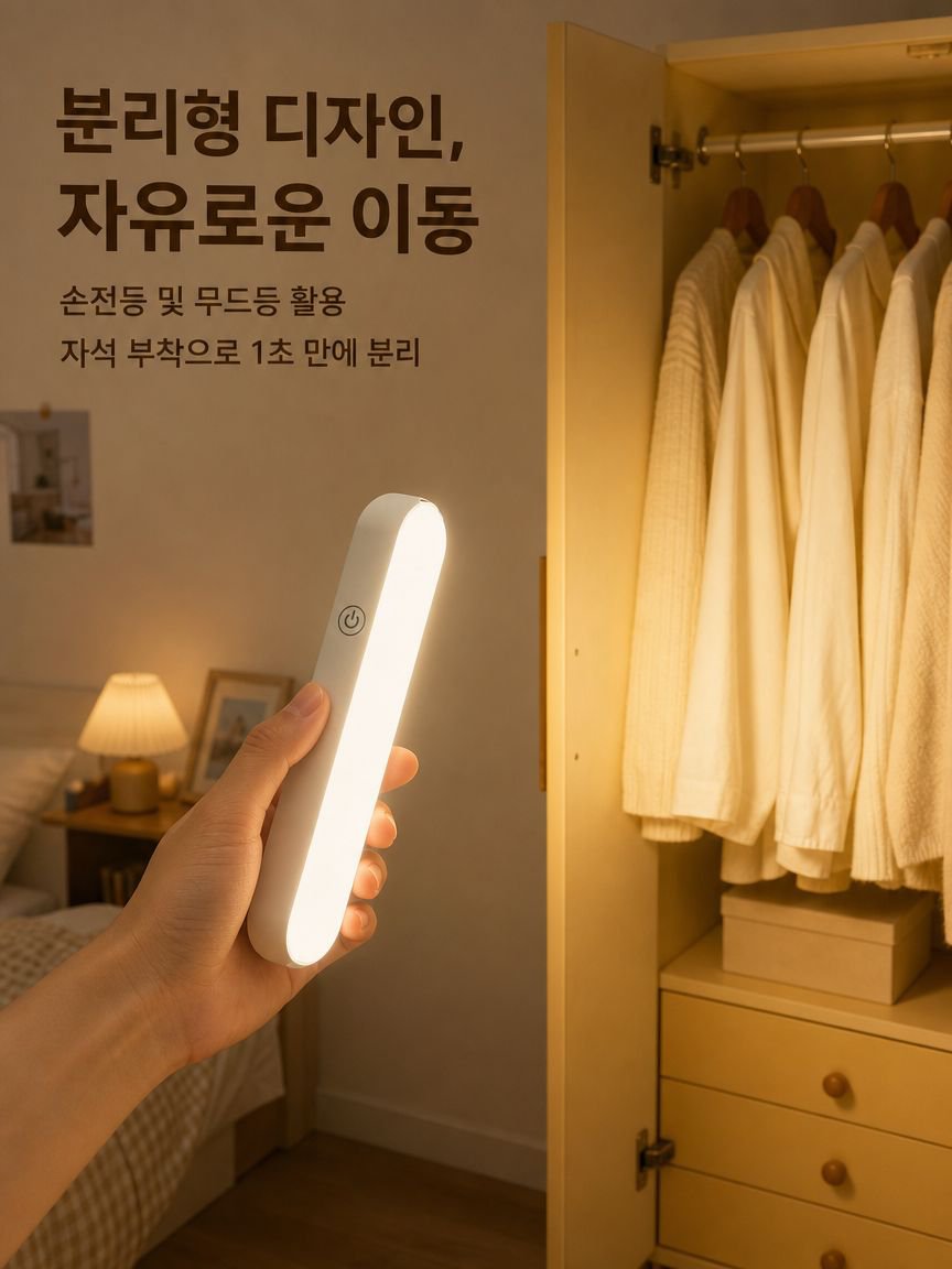 밝기 조절이 가능한 LED 스탠드 스위치