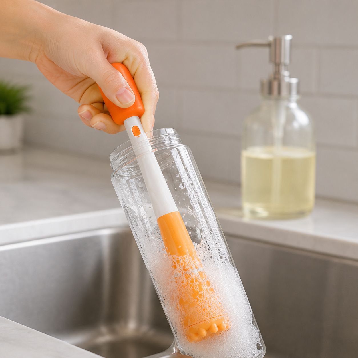 Long Handle Multi-purpose Cup Brush