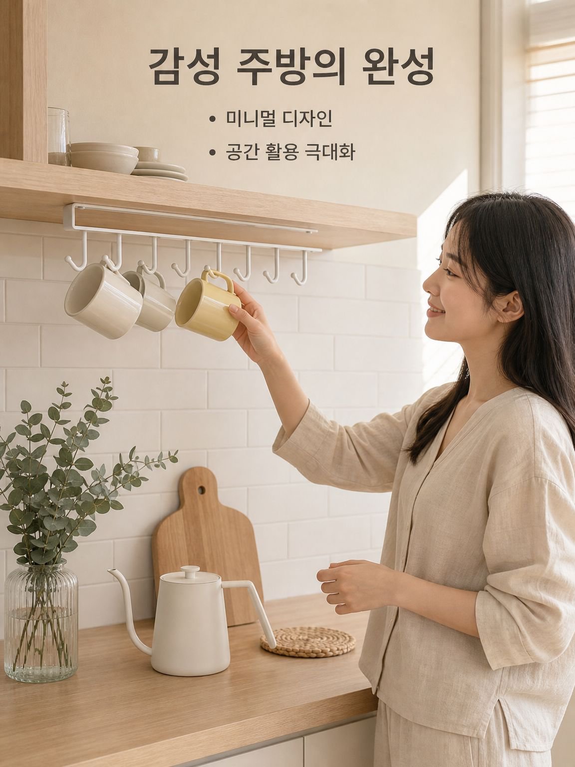 다기능 철제 옷장 걸이
