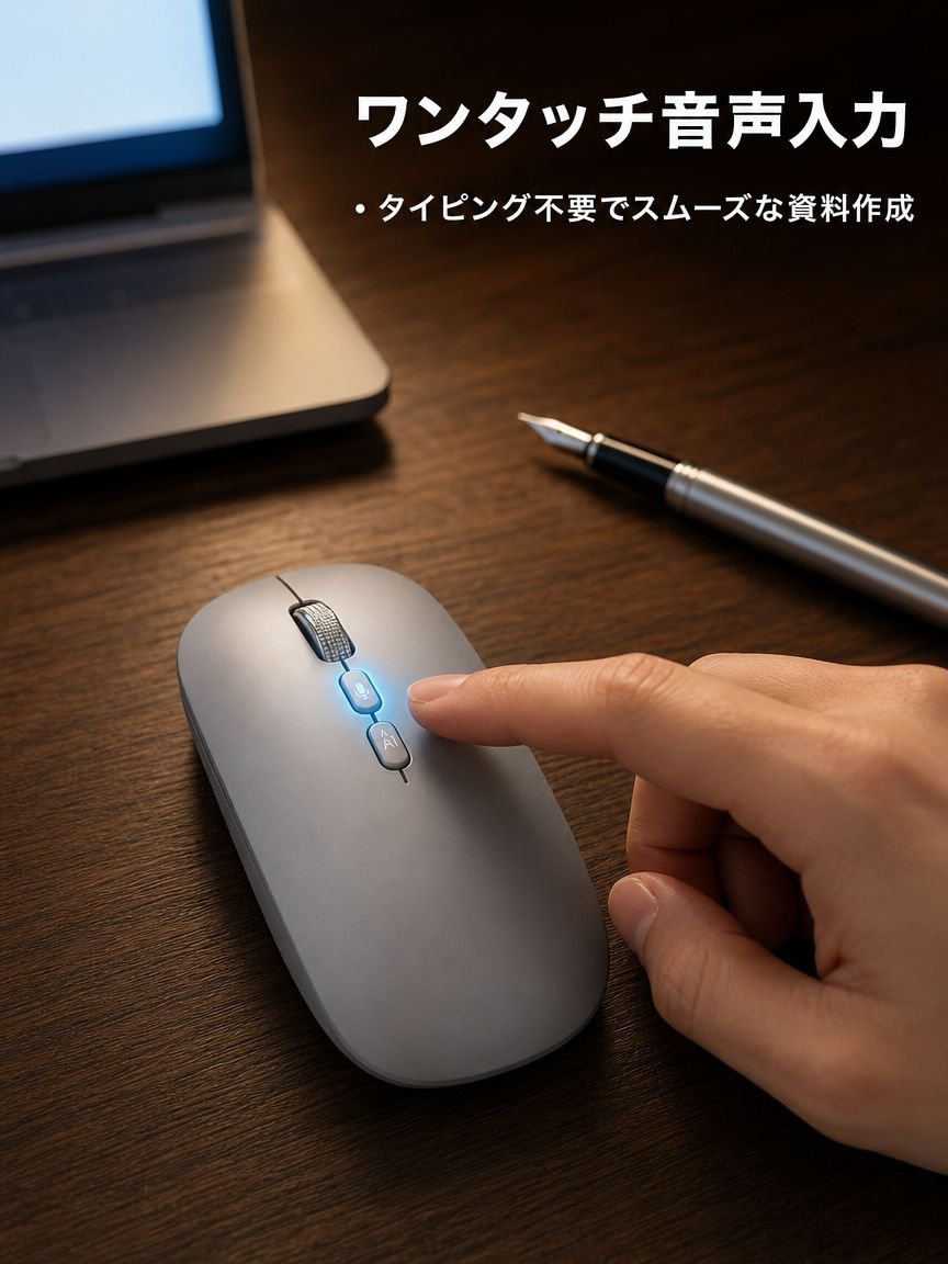 AI音声認識オフィスマウス