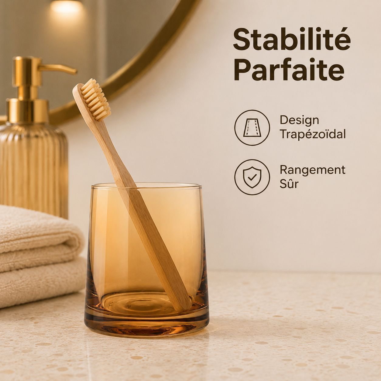 Gobelet à rinçage en verre