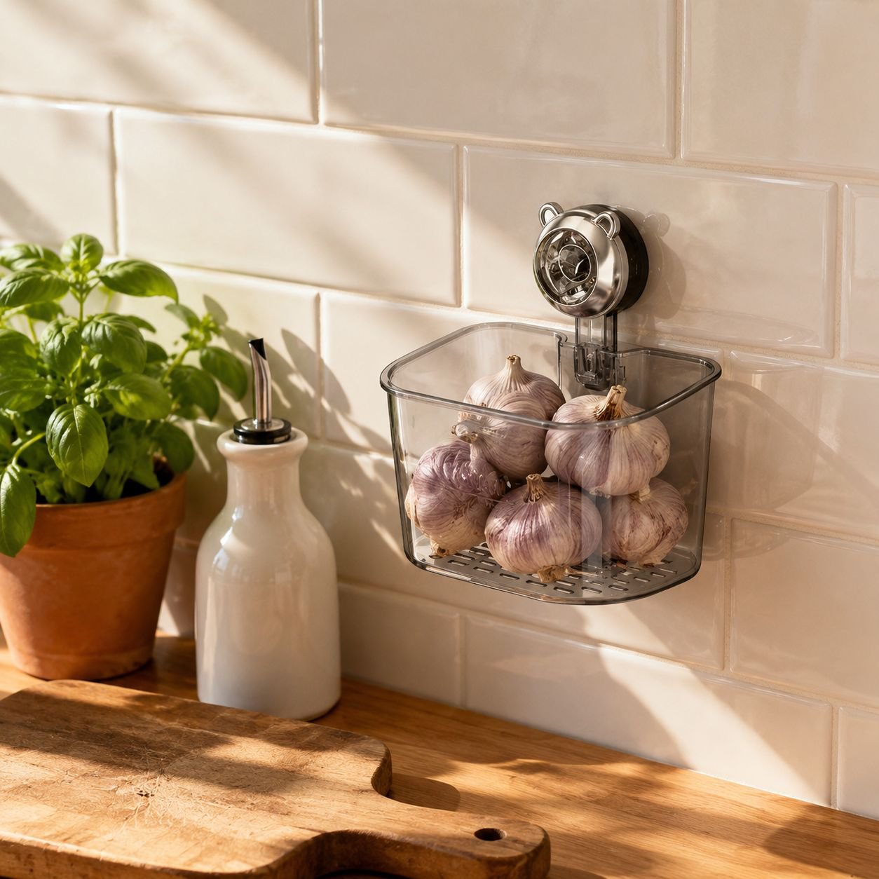 Boîte de rangement murale pour la cuisine