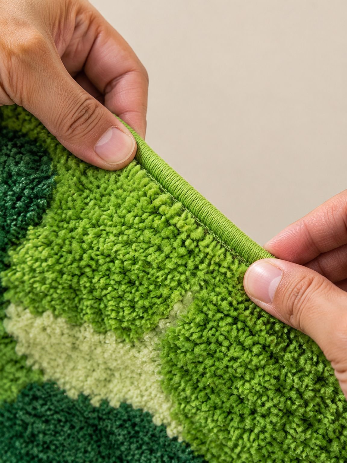 Alfombrilla de baño fácil de limpiar bajo el agua