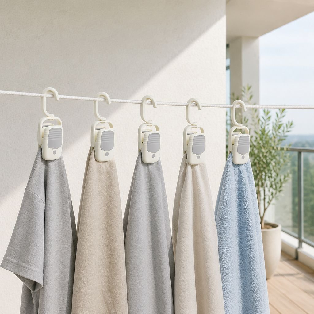Strong and gentle grip clothespin for indoor and outdoor use