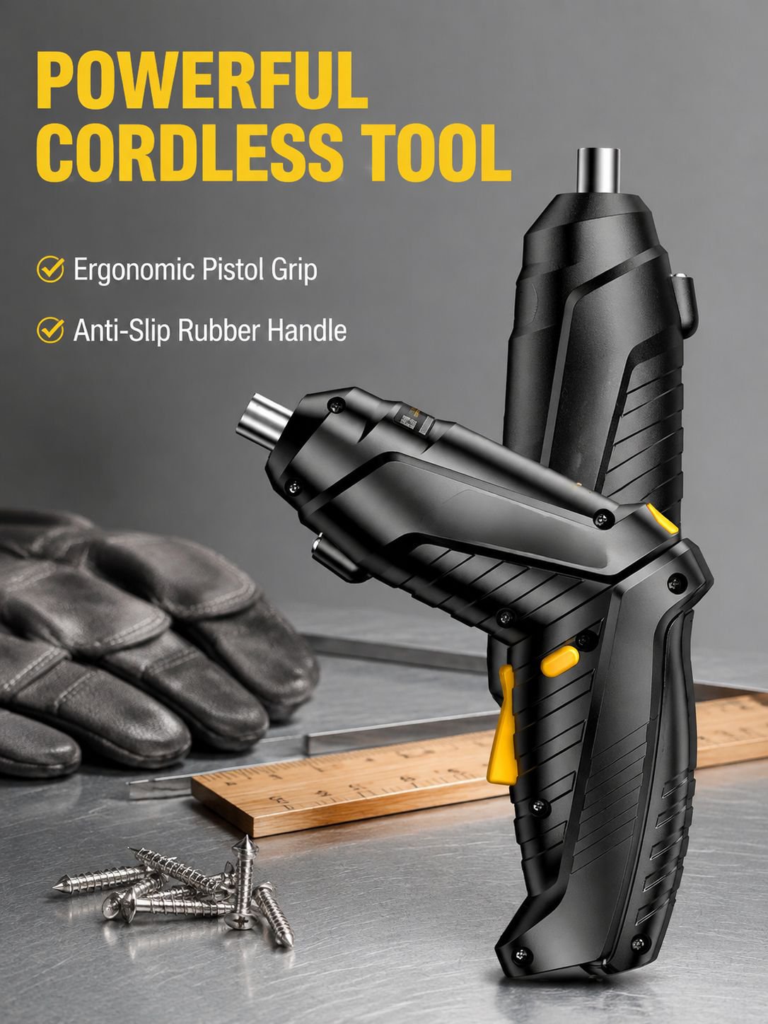 Rechargeable Mini Electric Screwdriver Home Tool Set
