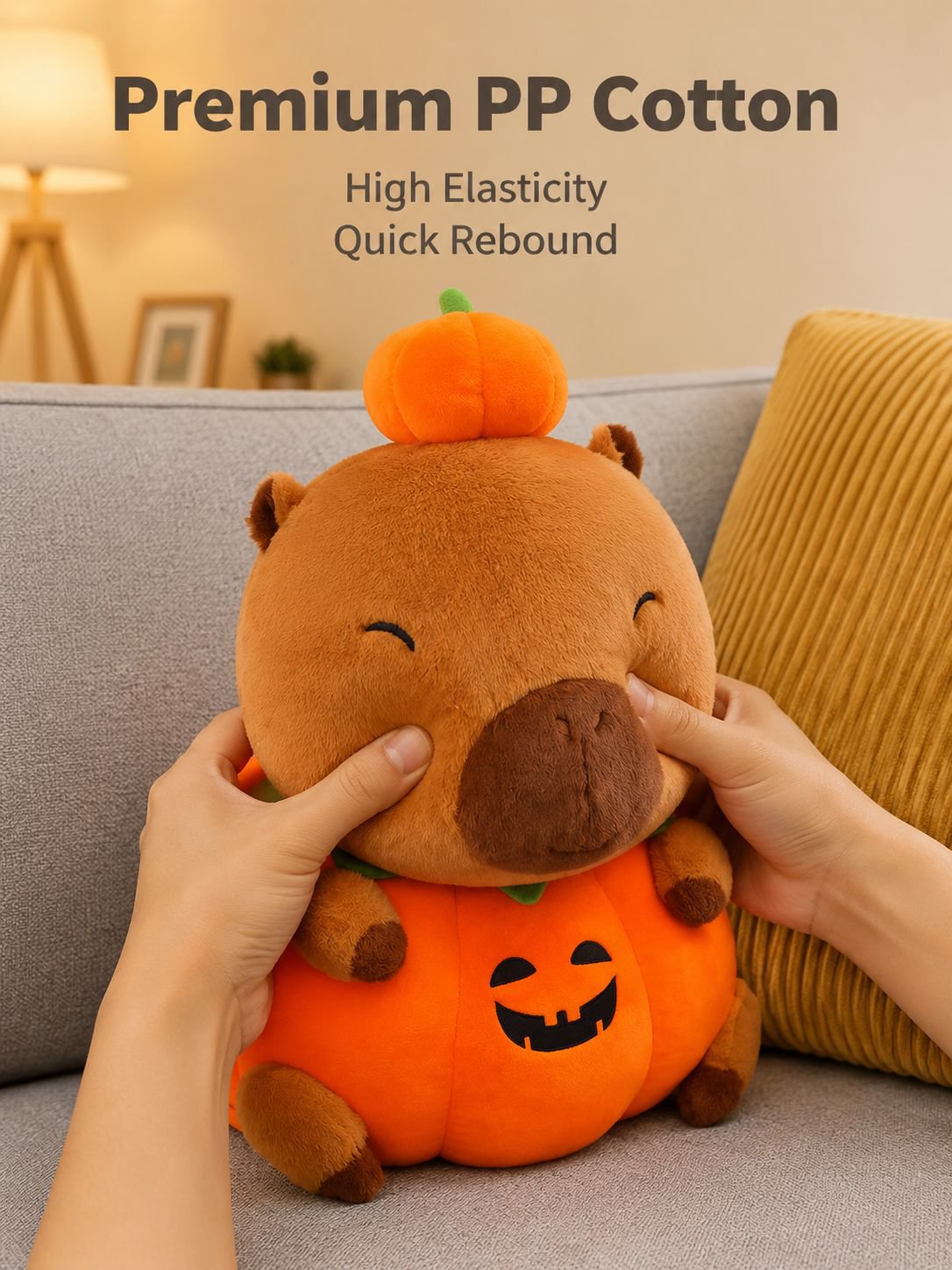 JMY - Pumpkin Capybara Plush Toy