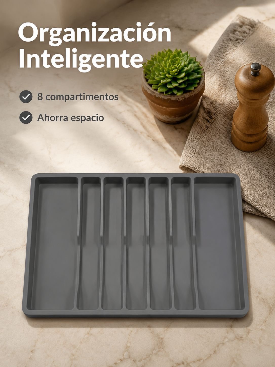 Divisor de compartimentos de silicona para el hogar