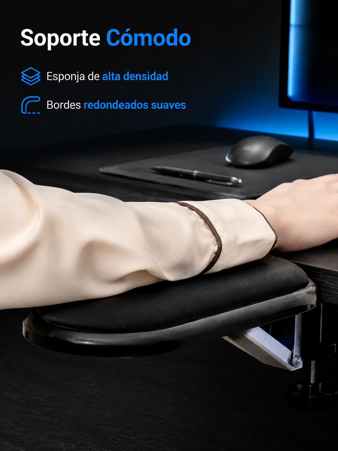 Soporte ideal para gaming y teletrabajo