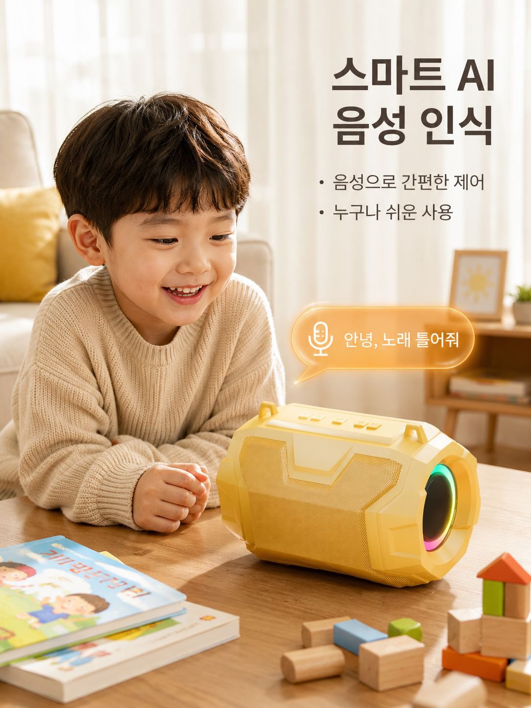 실내외 사용 가능한 대용량 스피커