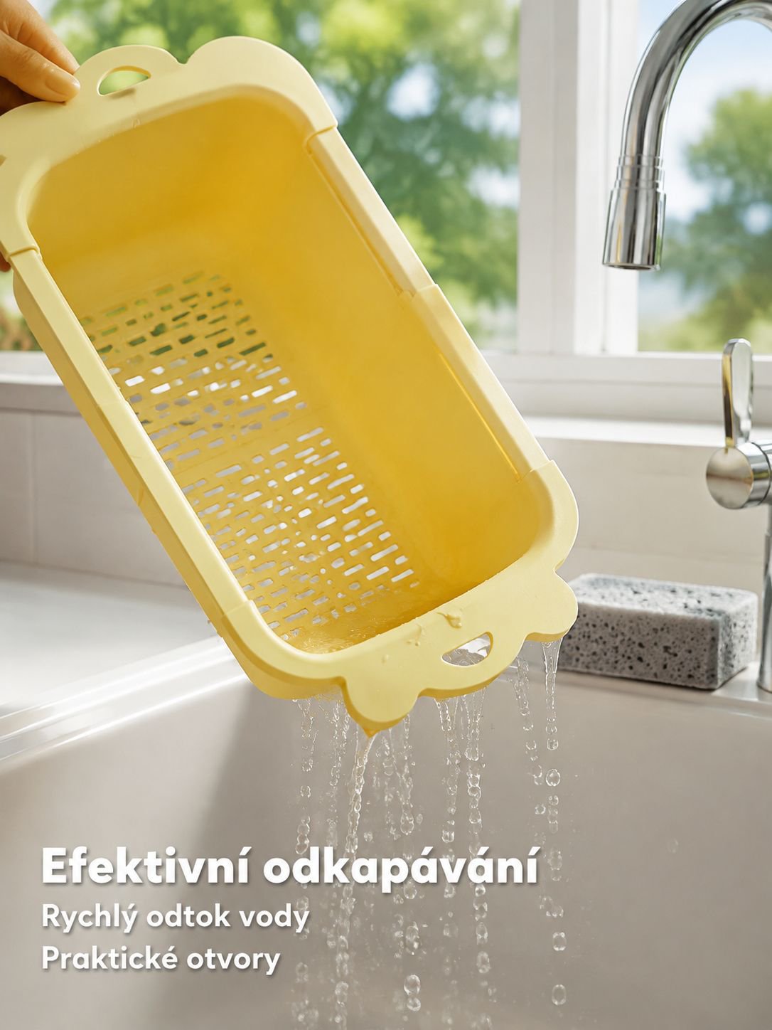 Miska na vylévání vody s dopaminovými barvami, potravinářská kvalita, roztažitelná