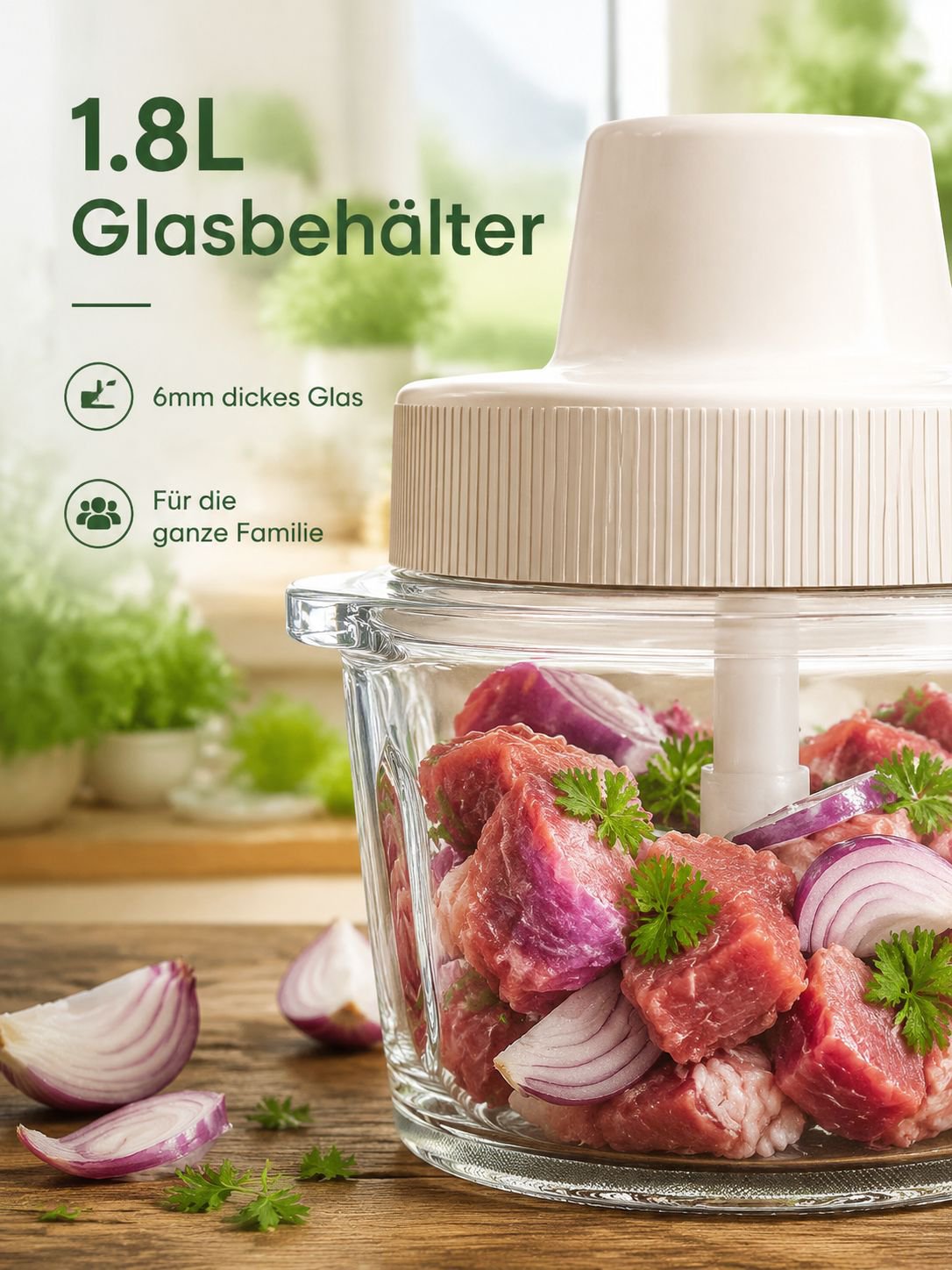 Elektrischer Fleischmixer für die Küche