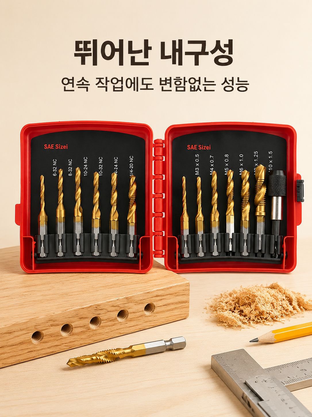 내구성 뛰어난 드릴 비트 소재