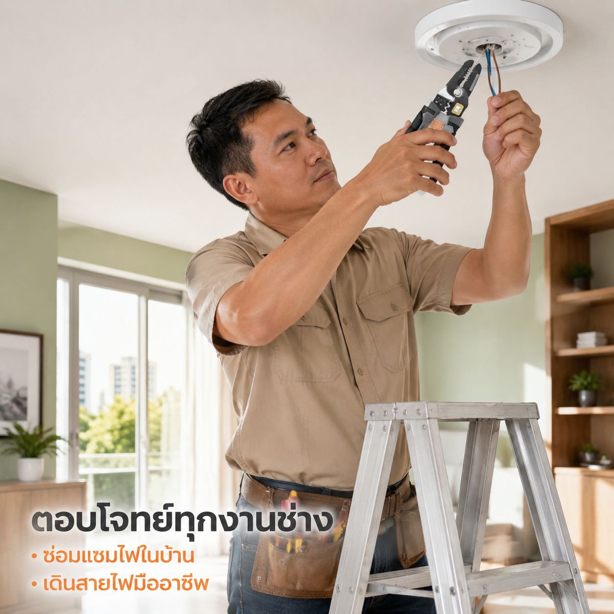 คีมเอนกประสงค์สำหรับช่างไฟฟ้า