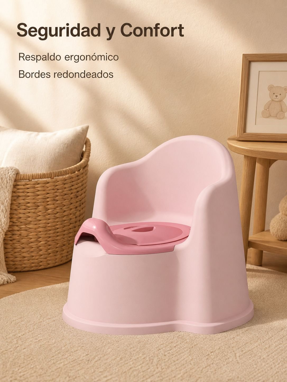 Asiento de inodoro doméstico de plástico grueso