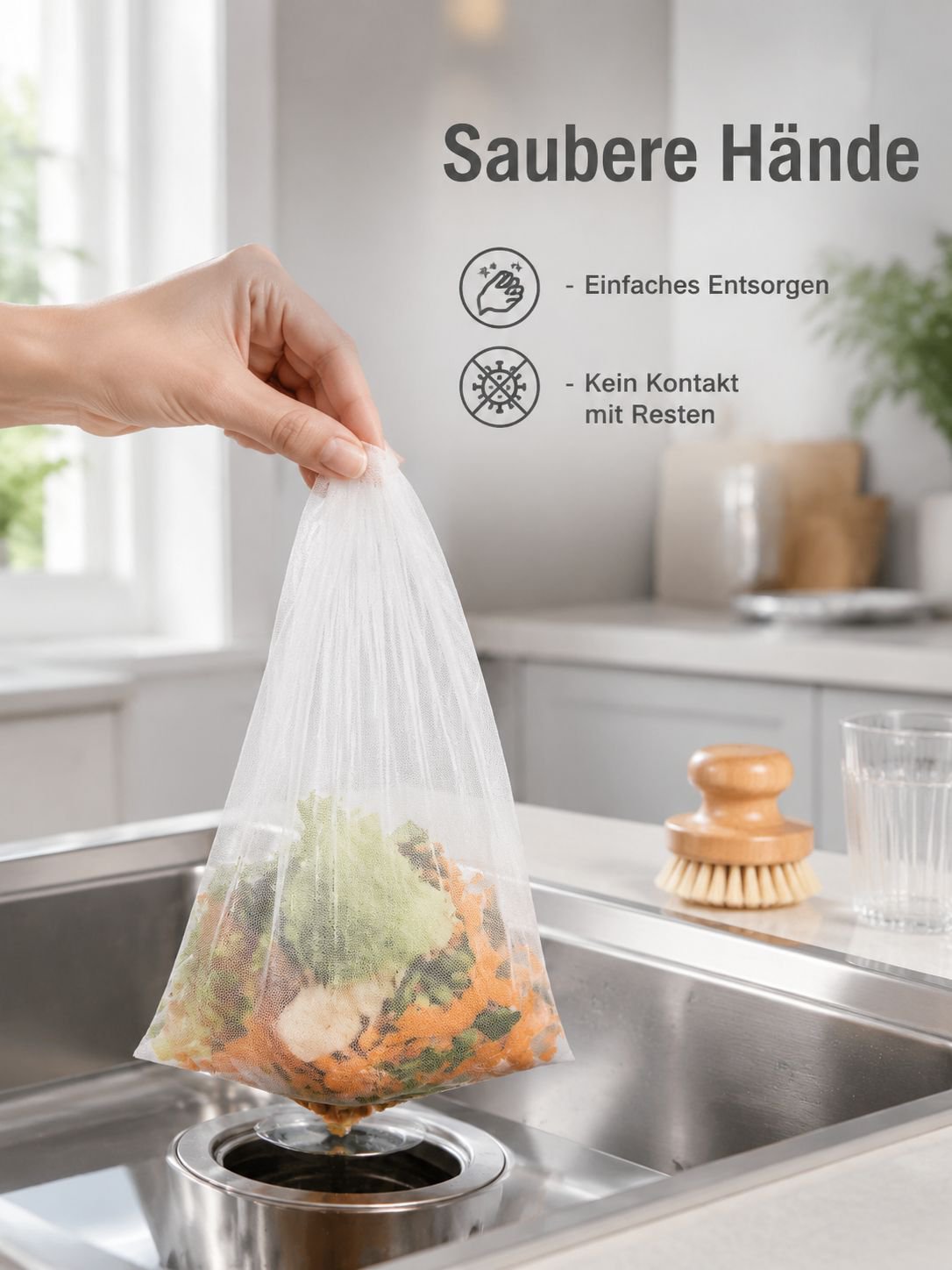 Spülbecken-Abflussfilter