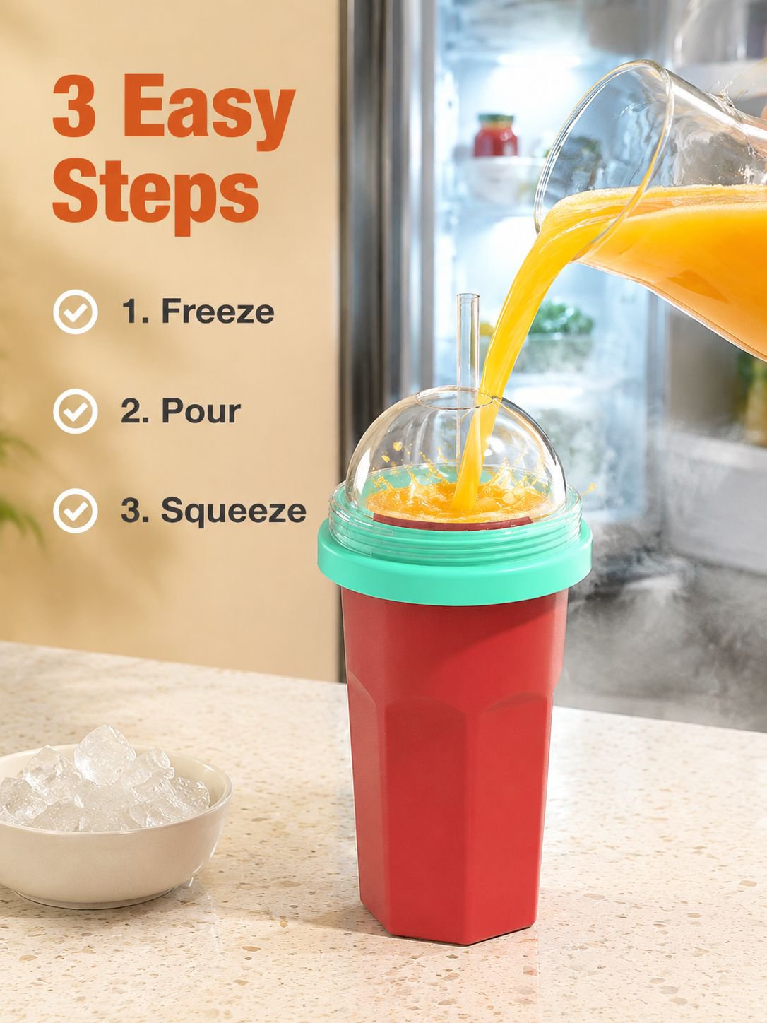 Homemade Smoothie Cup