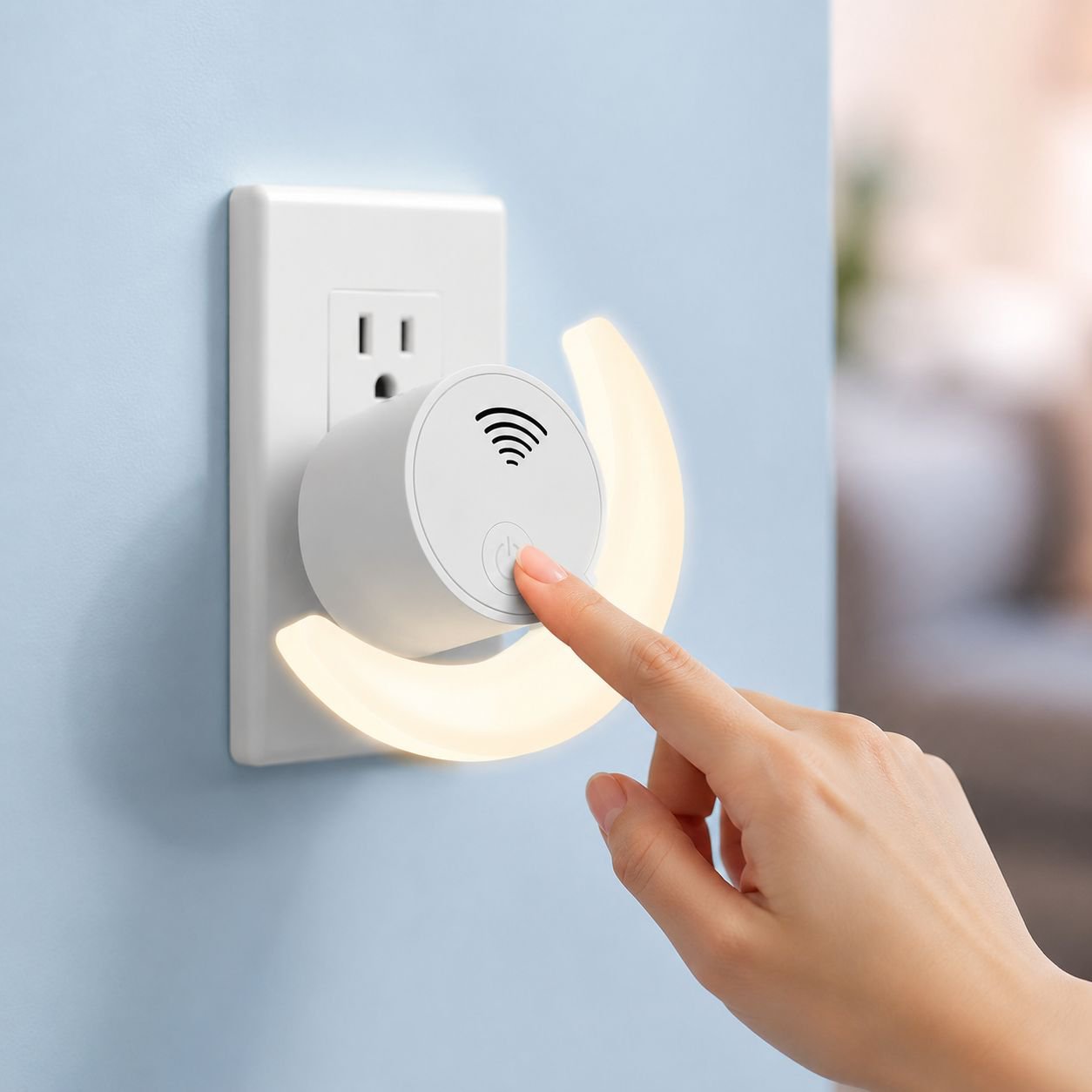 Ultrasonic mosquito repellent night light