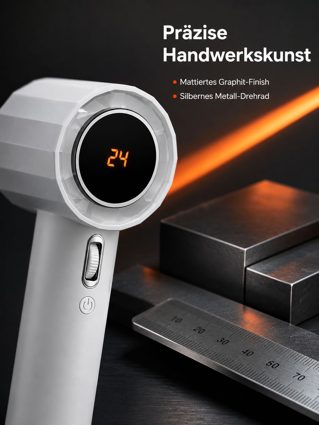 Praktischer USB Ventilator mit starker Kühlleistung