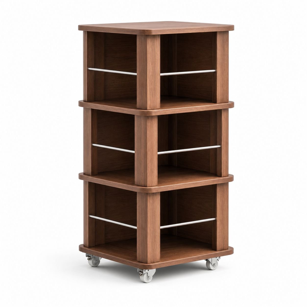 Rotating Kids Bookshelf Magazine Rack for Living Room