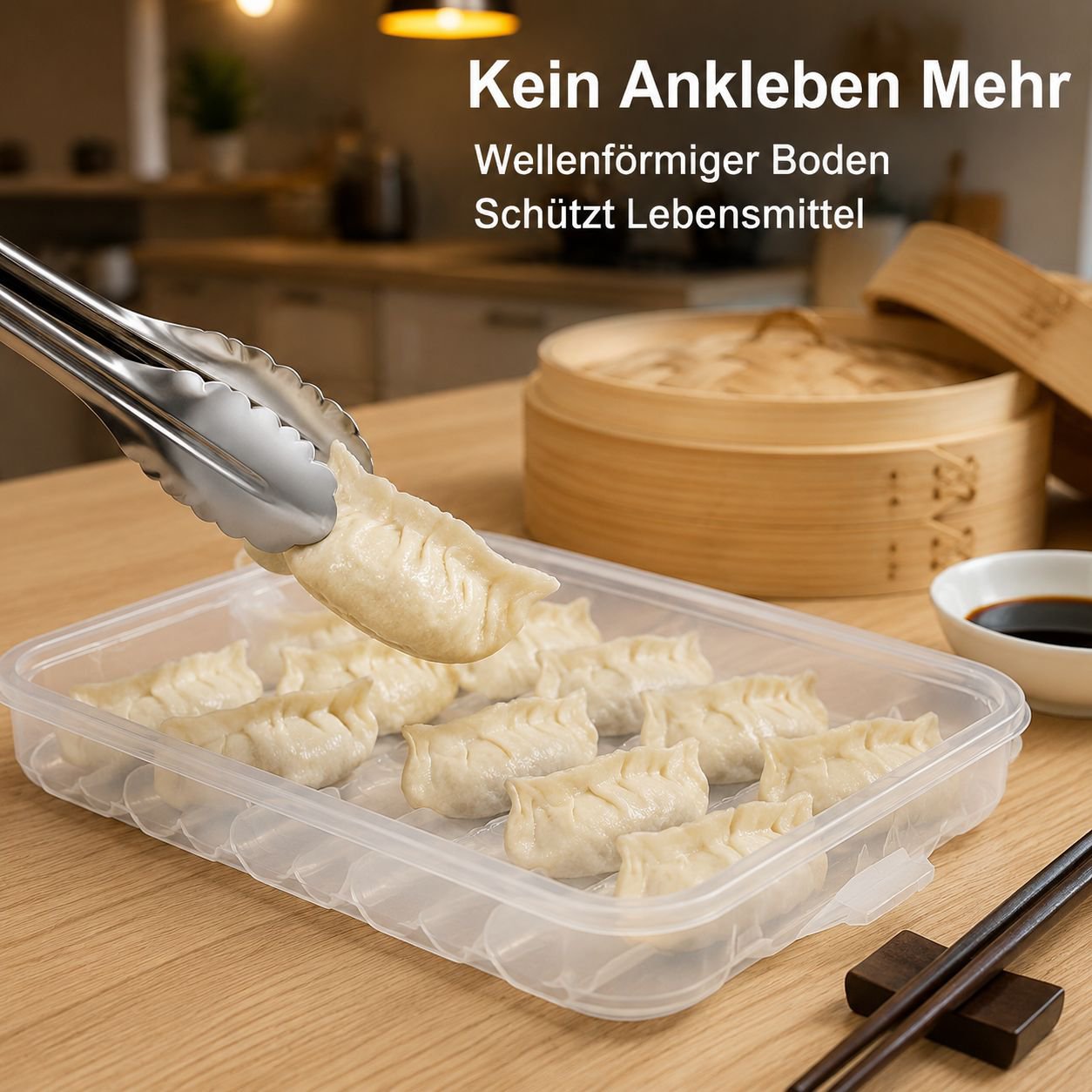 Tiefkühl-Vorratsdose mit Dichtung