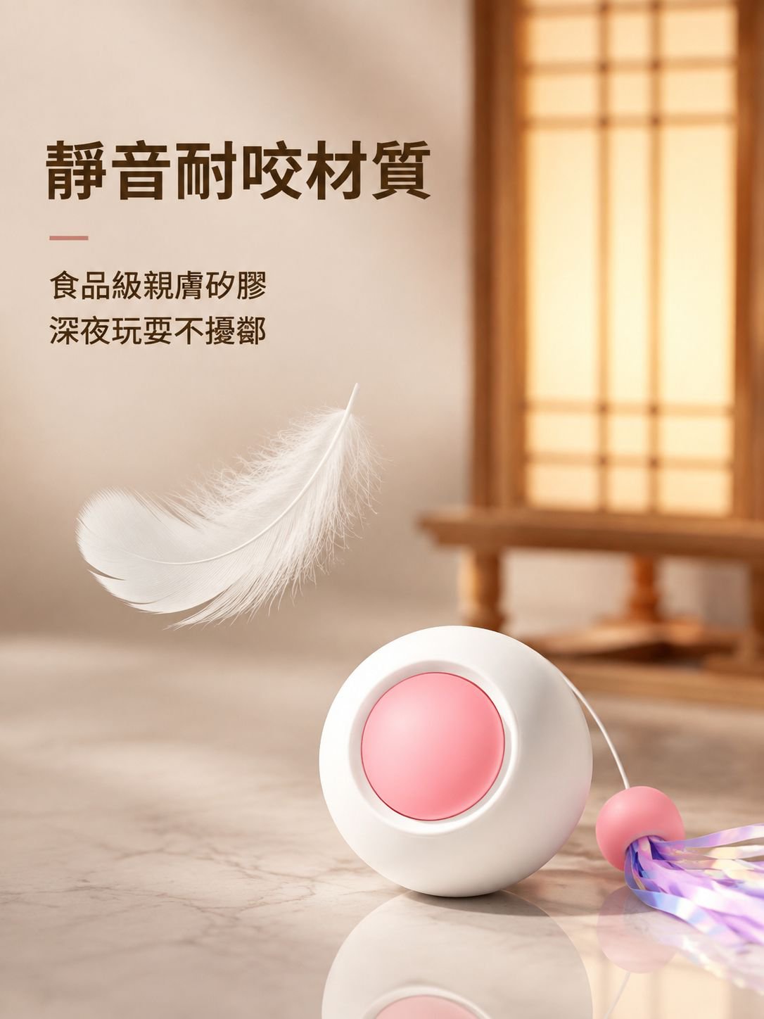貓貓智能重力逗貓球