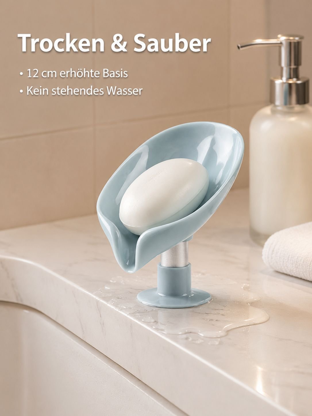 Minimalistische Badezimmer Seifenablage im stilvollen Design