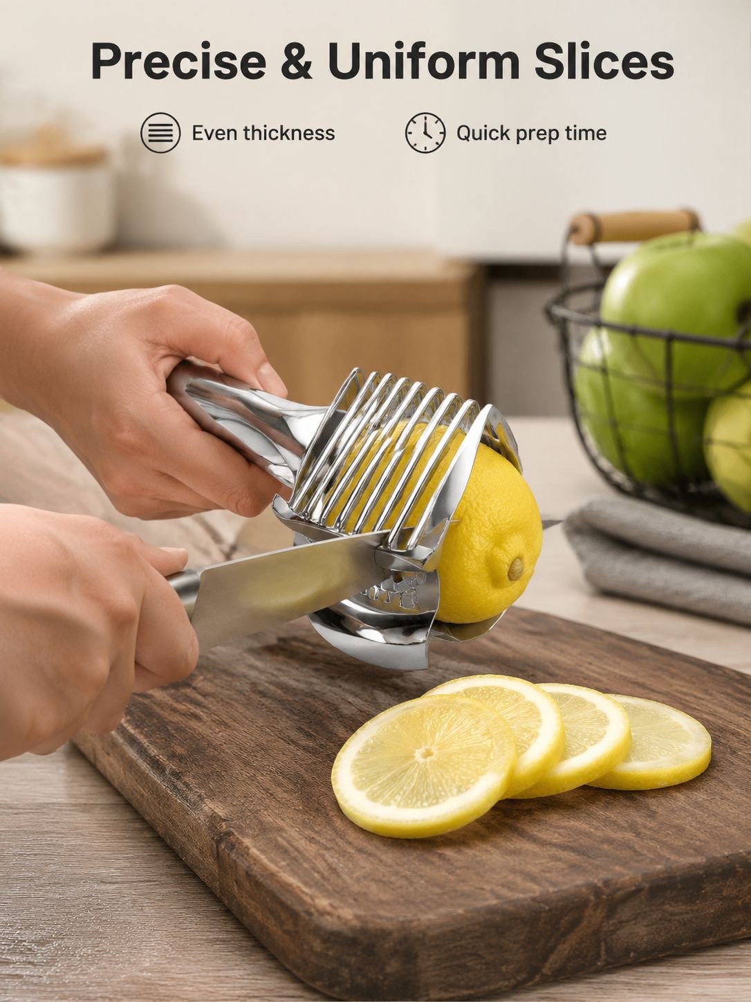 Multifunctional Fruit Slicer (Lemon, Apple)