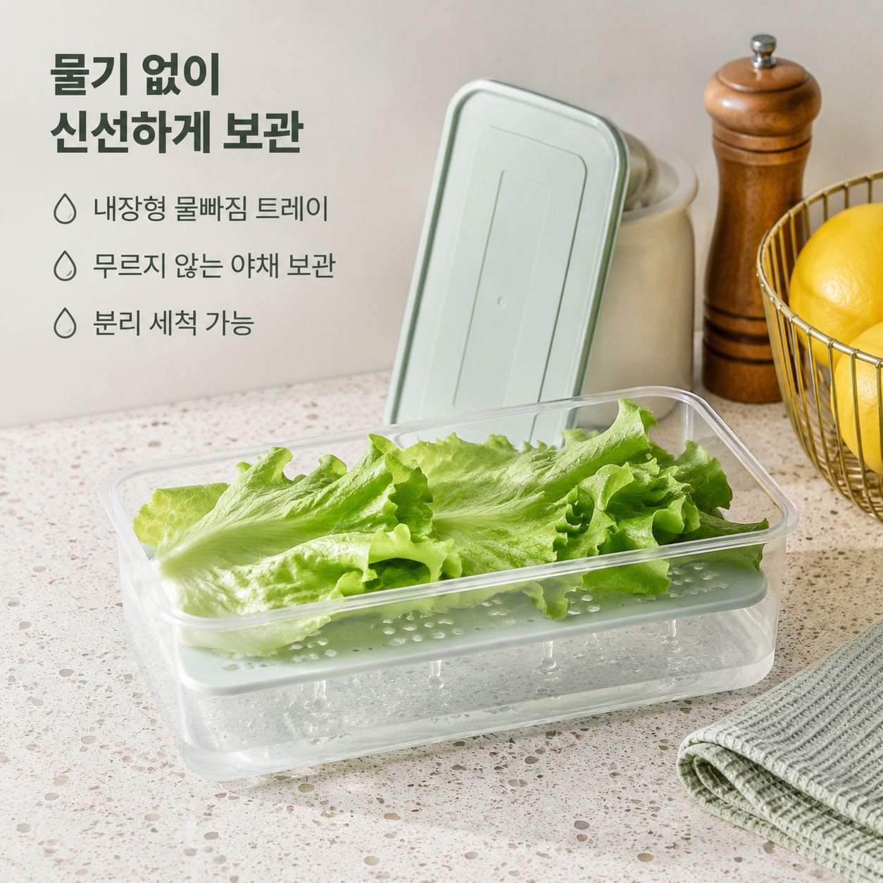 냉장면류 계란 보관함 식품 냉동함 주방 신선한 채소 보관함