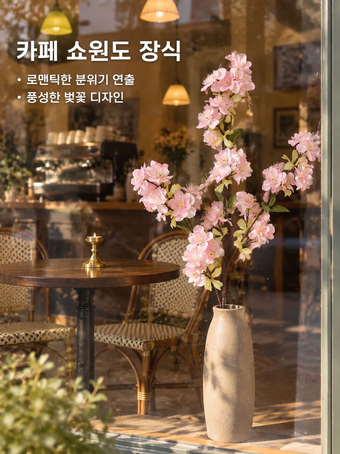 모조 벚꽃