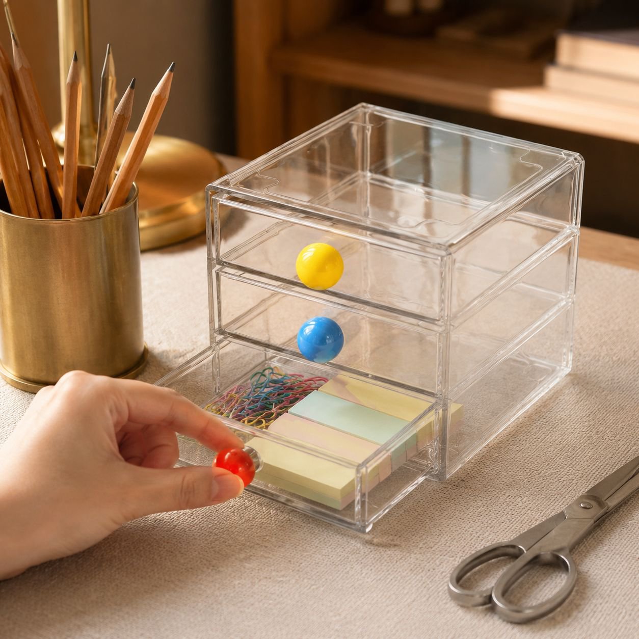 Desktop Multi-layer File Organizer Cabinet