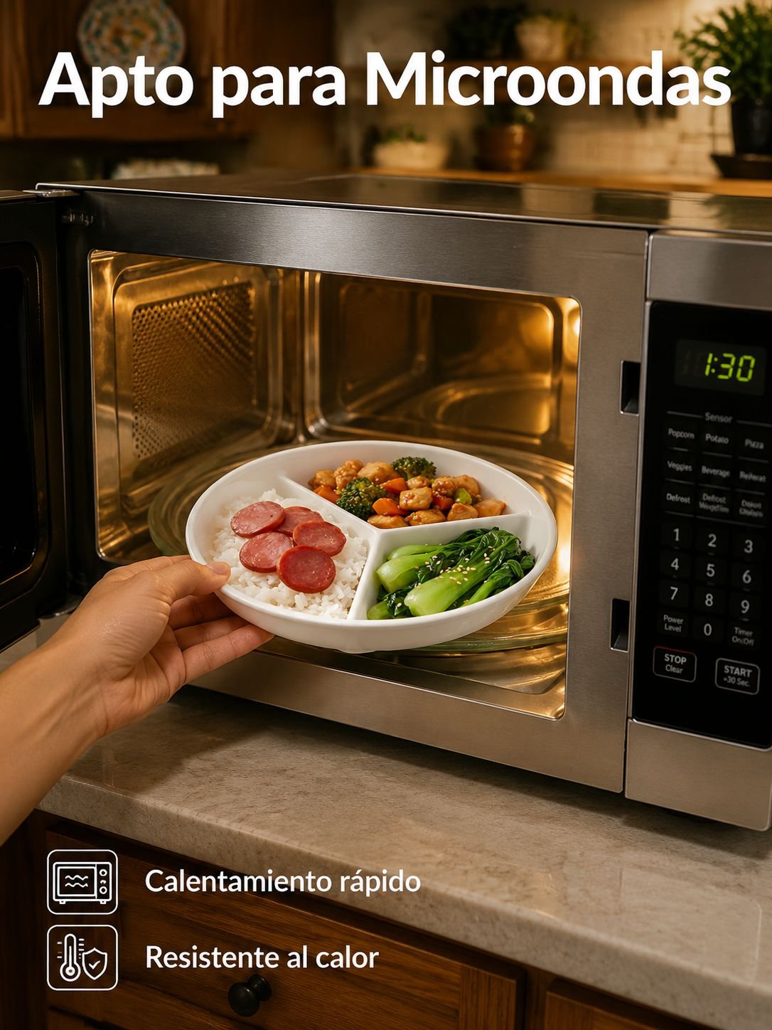 Vaporera para alimentos para bebés
