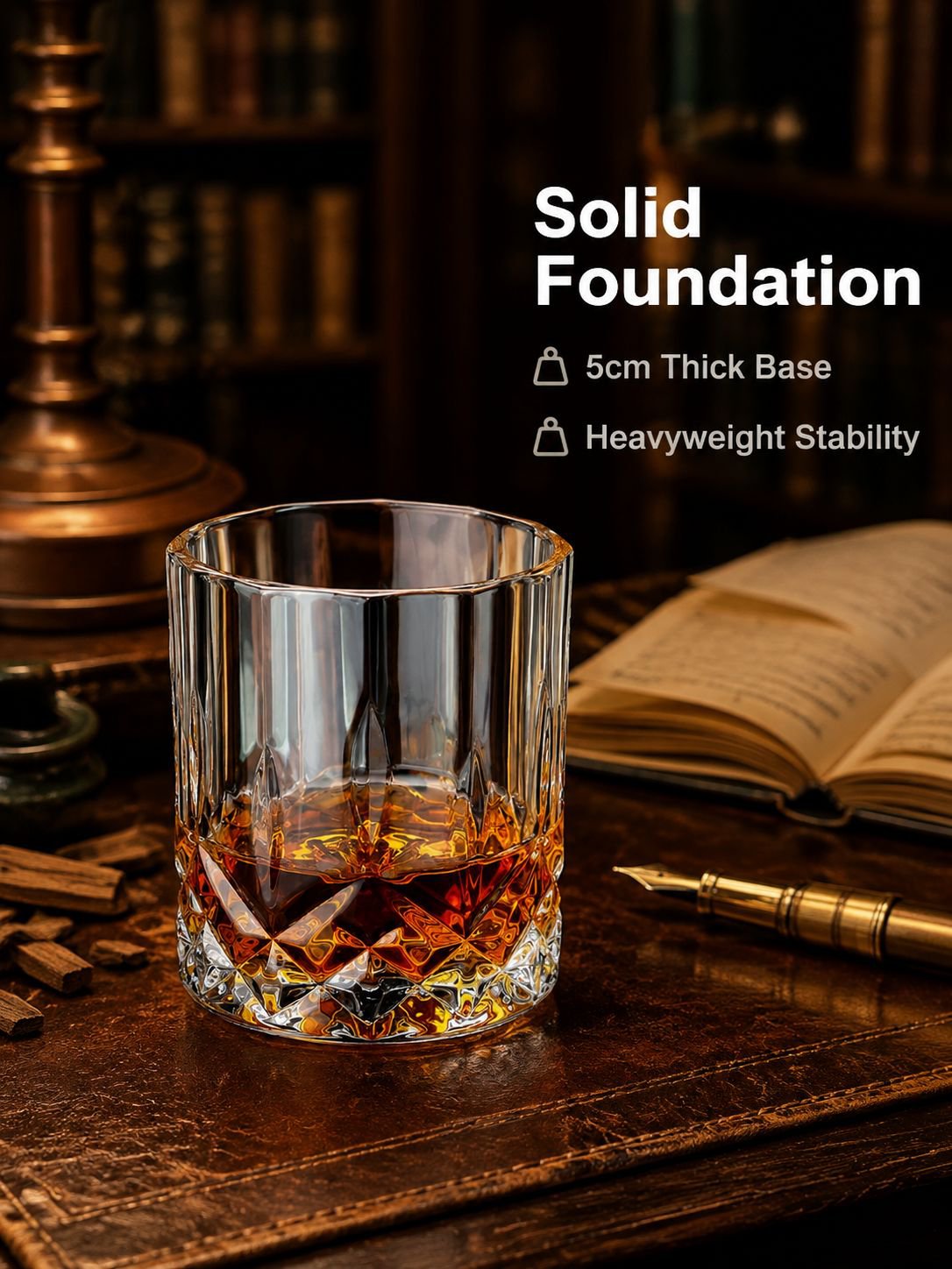 Luxury High-Clarity Crystal Goblet